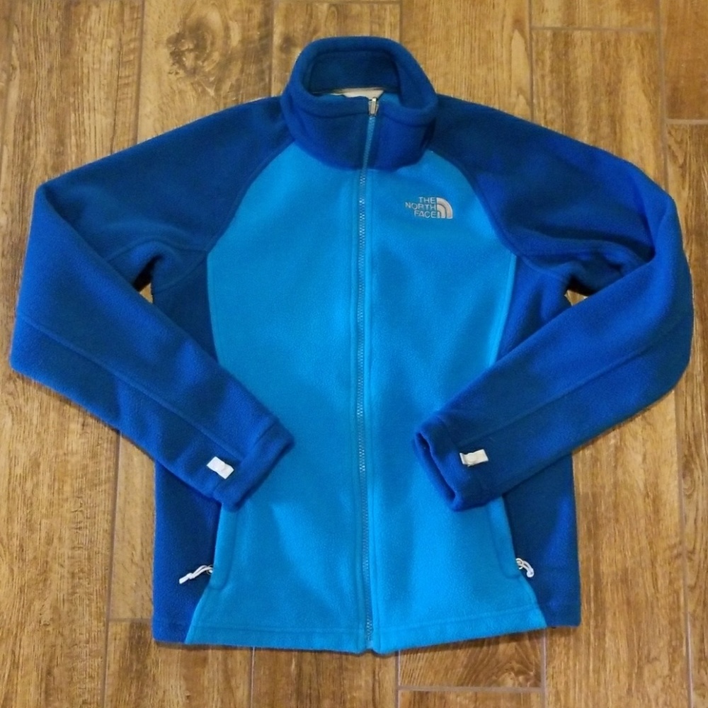 North Face Blue Two Tone Fleece